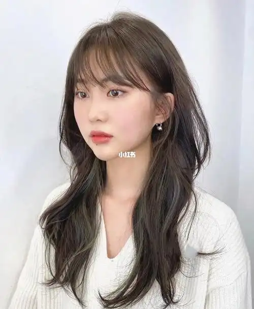 女生韩范儿发型推荐心蓬松气垫烫气质显脸小