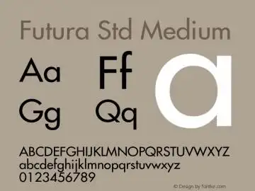 futura std字体,futurastd-medium字体,futura std medium字体|futura