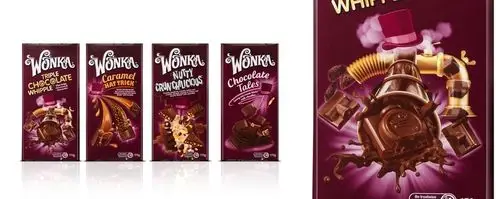 wonka巧克力包装设计