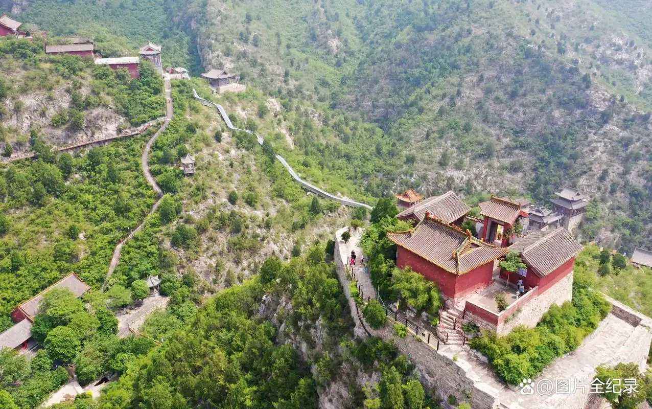 山西襄汾:龙澍峪生态景色醉游人