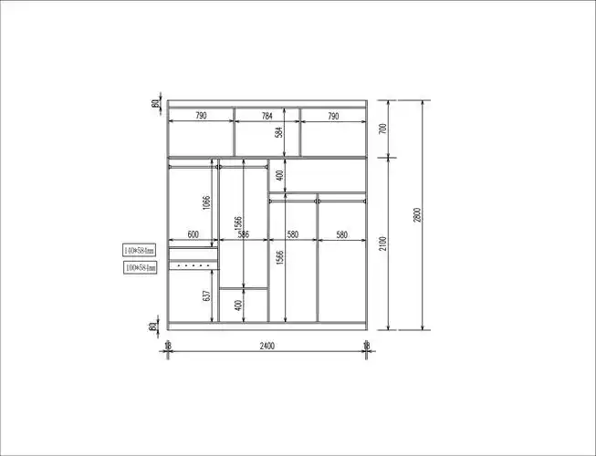 课时8平开门衣柜设计(一)