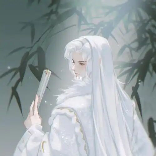 古风清冷白色系列男生头像