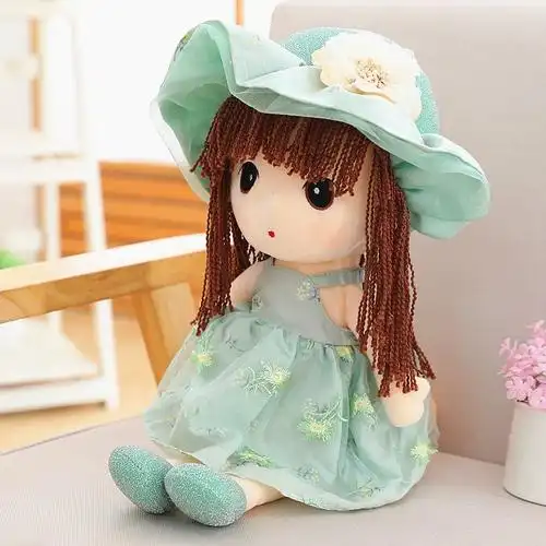 菲儿洋抱娃娃可爱毛绒玩具公仔布偶女孩j玩枕女生床上陪睡儿童礼