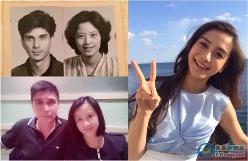 baby爸妈年轻照片似明星 网友:这次相信你没整了(图)