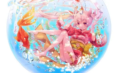 好看的动漫经典美女宽屏电脑桌面壁纸下载