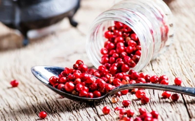 healthy metabolism with pink pepper essential oil