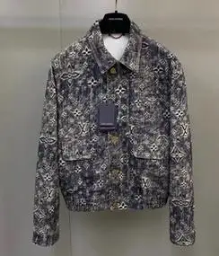 个人闲置lv牛仔衣牛仔外套男款路易威登满印logo复古夹克