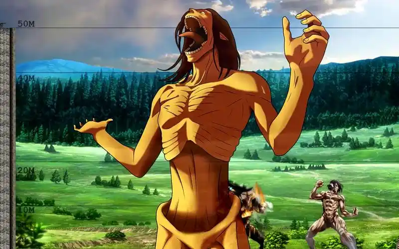 活动作品进击的巨人艾伦的所有巨人形态对比展示