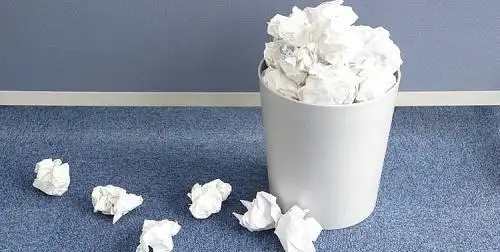 搞懂了,用完的卫生纸不能丢进垃圾桶,怪不得之前卫生间臭烘烘