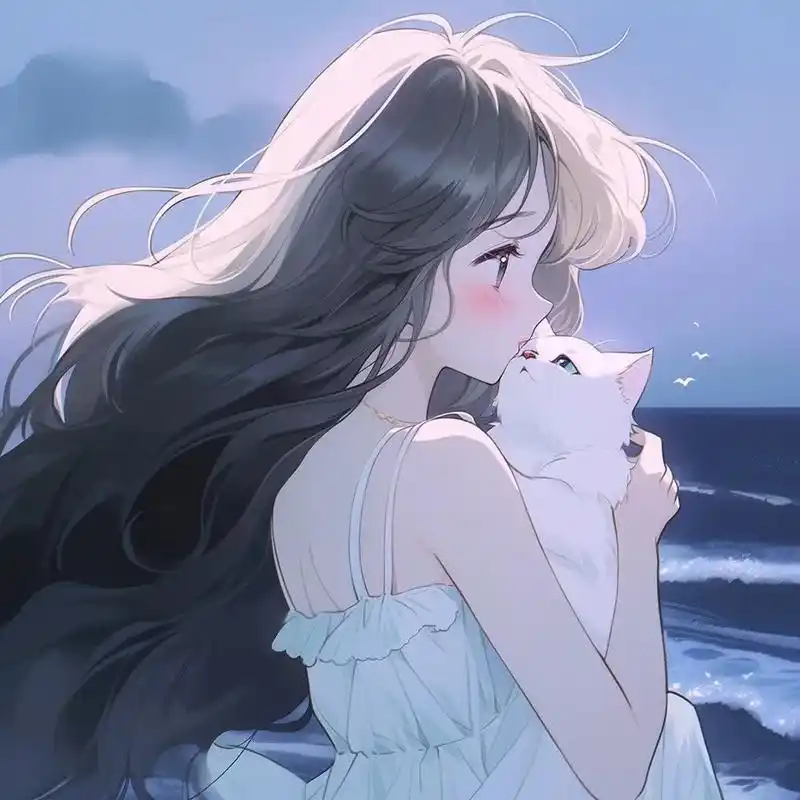 路过山水万程,与自己温柔相逢.#优质头像 #动漫女头 #女生 - 抖音