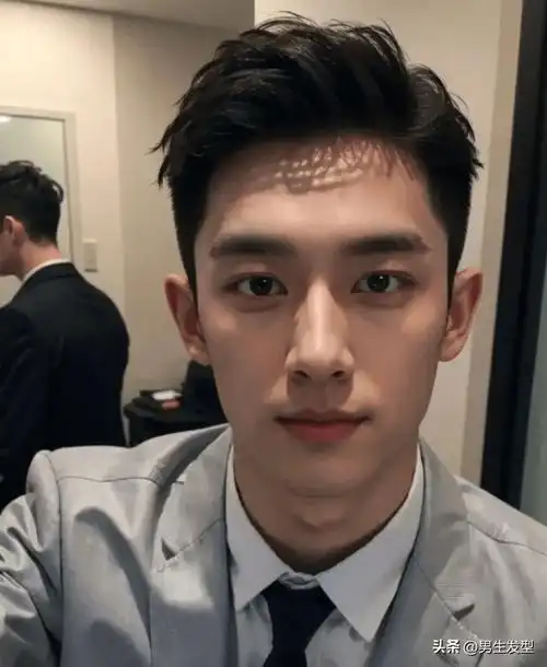 适合"方脸型"男生剪的发型,这3款简单帅气,剪完提升颜值_头发_五官