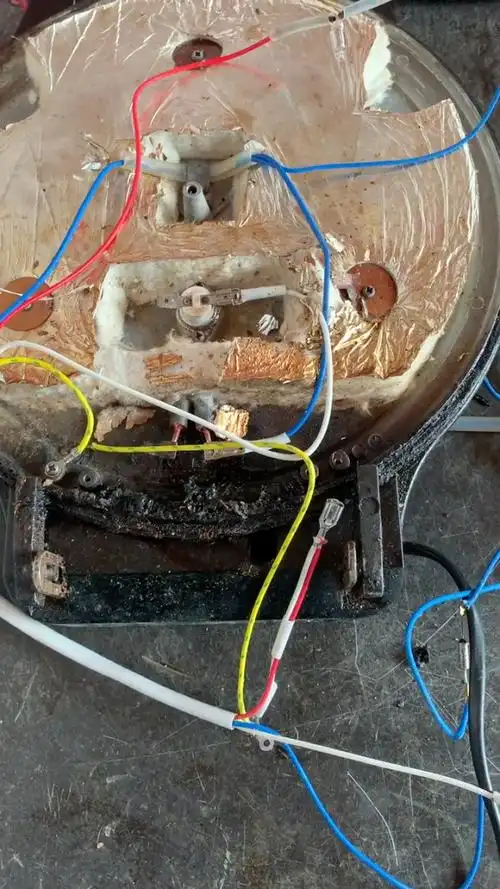 电饼铛维修更换内线完成0707