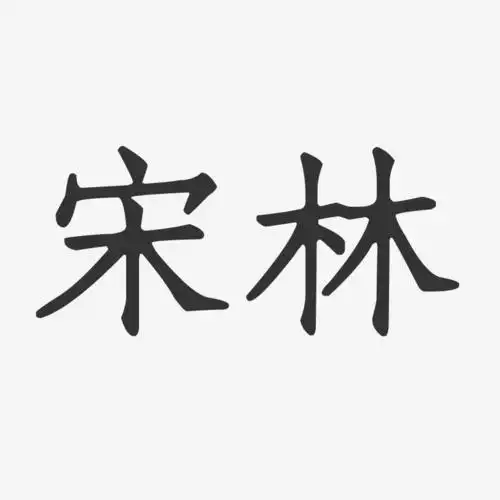 宋林-正文宋楷字体免费签名