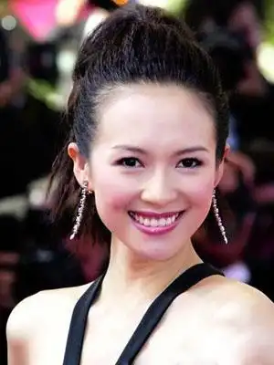 章子怡好命额头