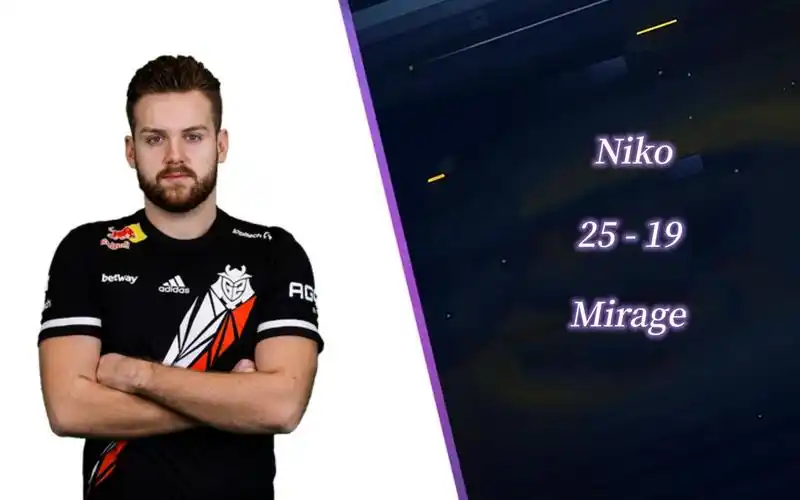csgo niko 29杀 mirage 20221111