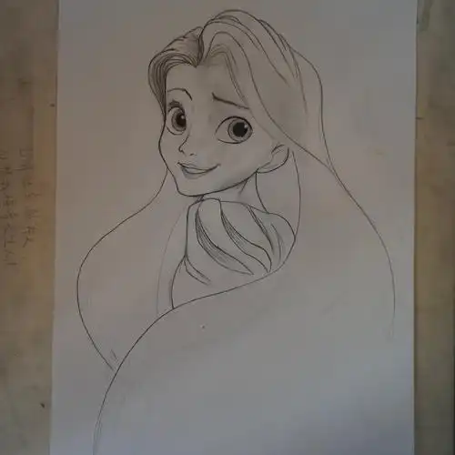 迪士尼长发公主