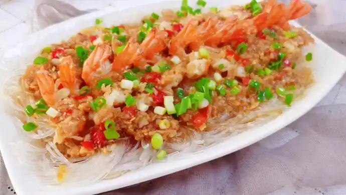 蒜蓉粉丝开背虾怎么做_蒜蓉粉丝开背虾的做法_豆果美食