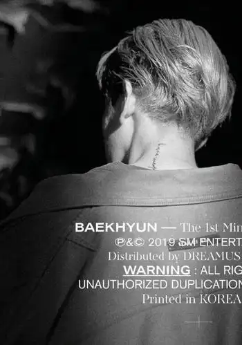 与fearless一脉相承,解读伯贤新专预告照纹身