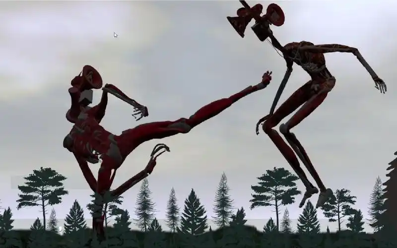 两只警笛头在野外打架萌砖遭殃