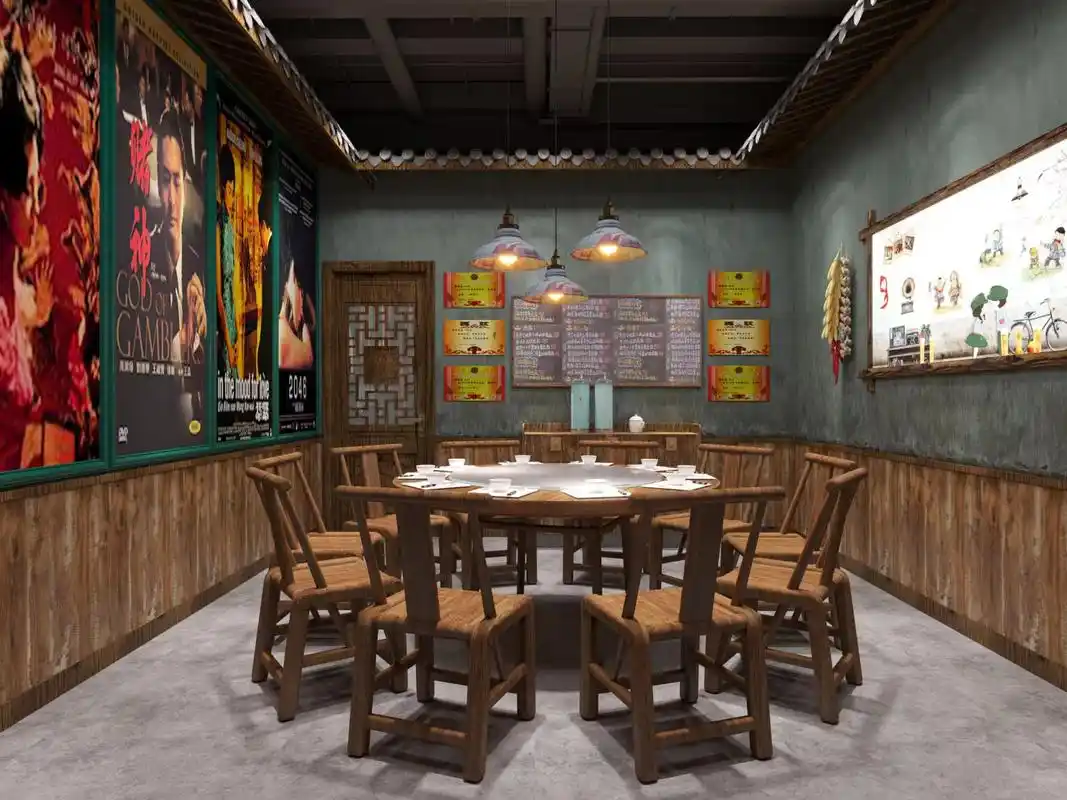 合肥主题餐厅装修,怀旧风主题设计,带你回到那光辉岁月