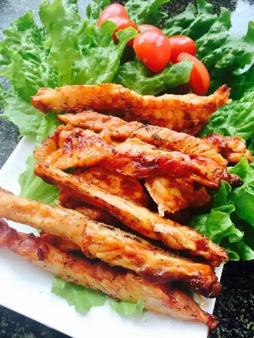 嫩烤鸡柳的做法_菜谱_豆果美食