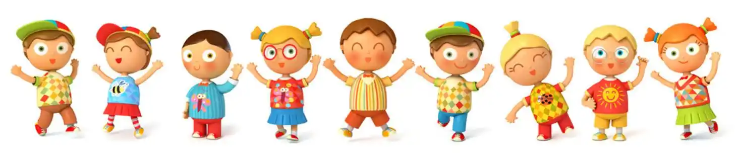 孩子们跳的喜悦