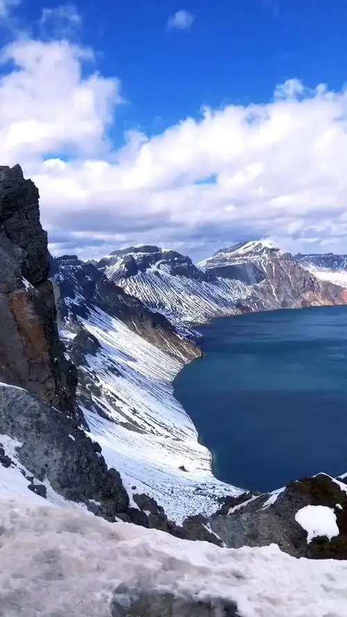 长白山天池风景区!