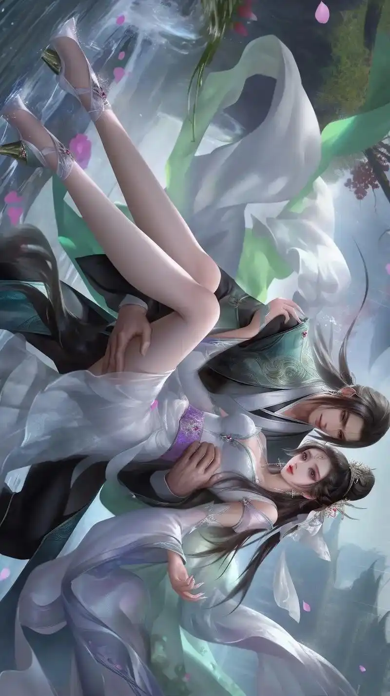 古风佳人,横屏版来了.神仙眷侣情相连, 天地相隔心相牵. 桃 - 抖音