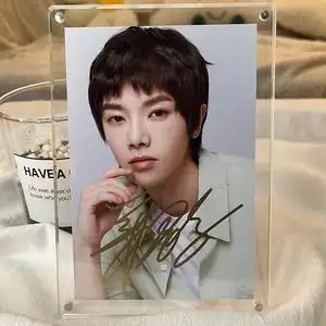 华晨宇亲笔签名照周边相框专辑同款摆件明星爱豆保真送礼物现货