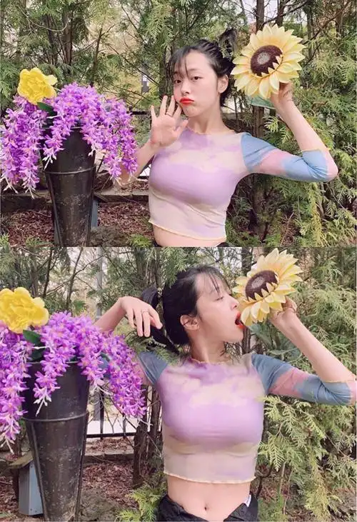 人间水蜜桃 泳装的雪莉 是甜美本人了95|水蜜桃|雪莉|泳装_新浪新闻