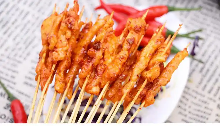 盼多多鸡肉串里叽小串小鲜肉手把串串30支10把10包其它