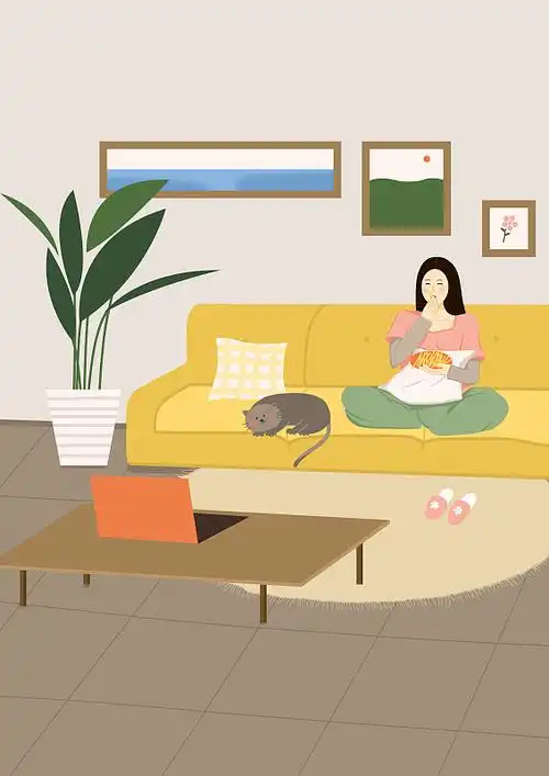 孤独少女系列夕阳下的少女图片素材