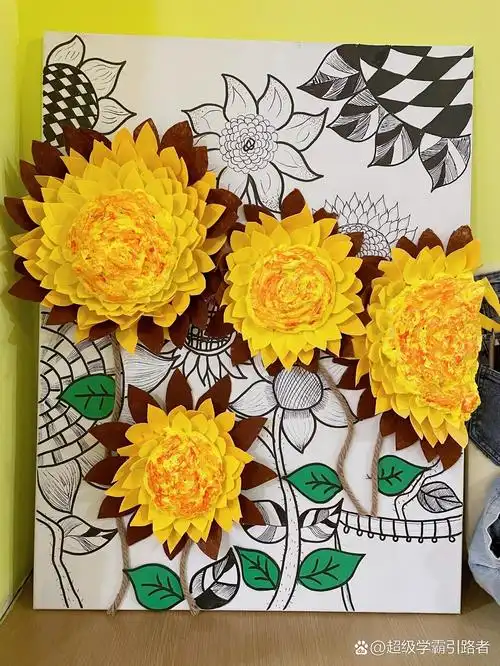 综合材料装饰画