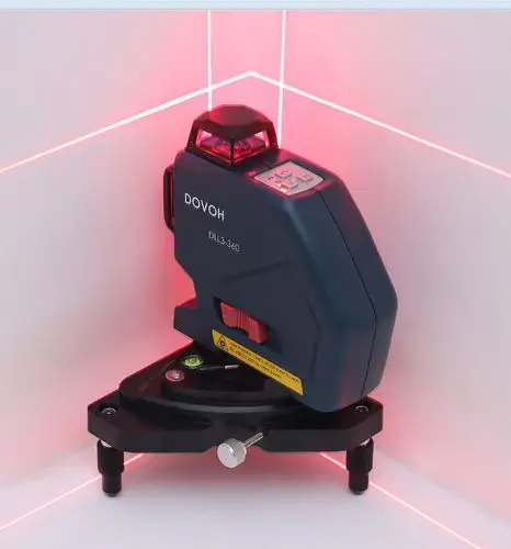dovoh度维12线激光水平仪红光水平仪