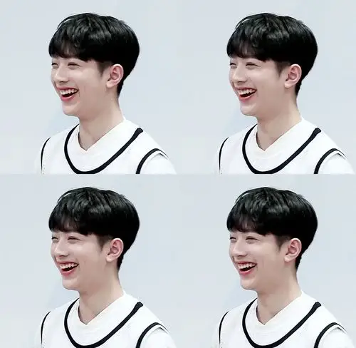 男版produce101 wanna one 忙内赖冠霖 笑起来超可爱 伪酷盖