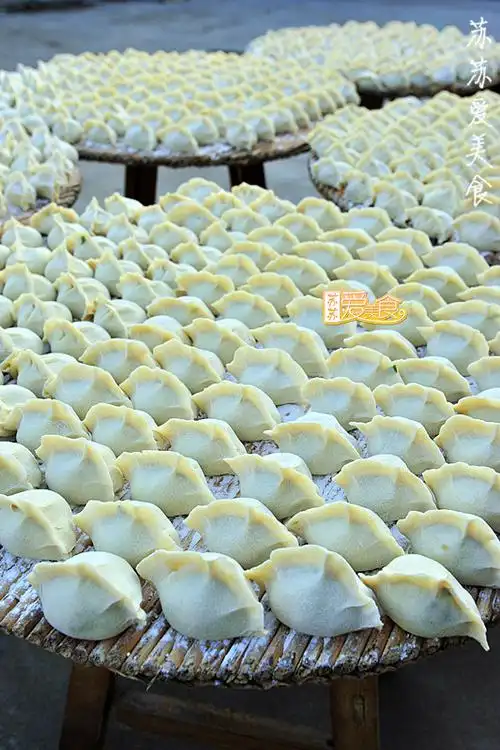 九州筵席##阖家幸福#胶东人结婚霸气饺子宴——猪肉白菜喜饺的做法