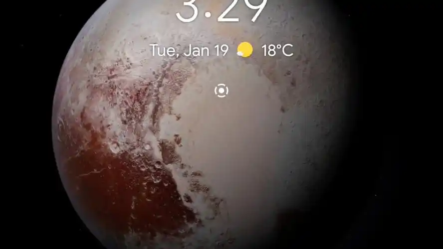 pixel 4 android 11 内置动态壁纸解锁效果