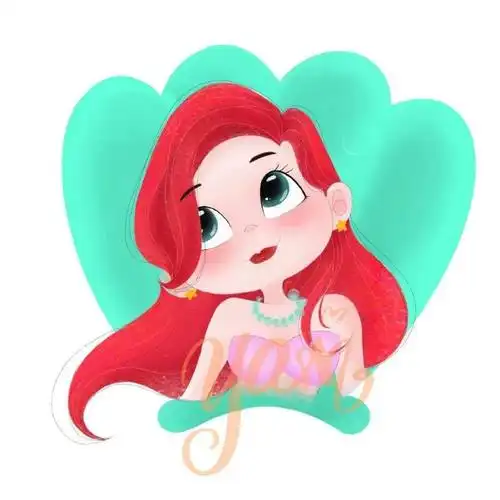 q版动漫:超q超可爱迪斯尼公主