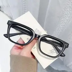 jesmoorins风眼镜框砂黑色框161非球面镜片度数留言