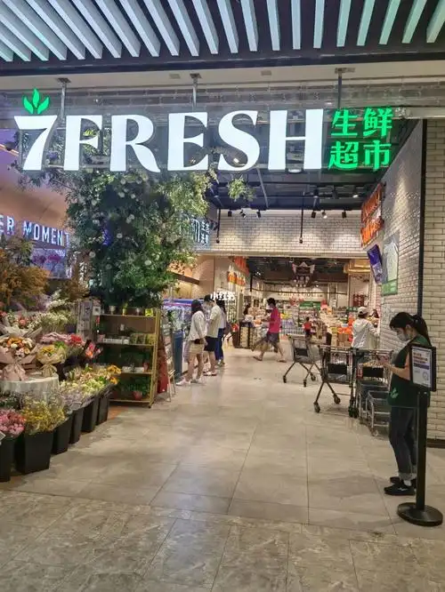 从商场门口还是地铁出站进去都已经扫过扫码,没想到进超市内也要扫码