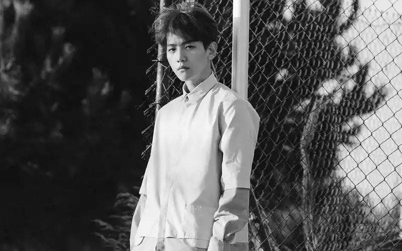 韩国组合exo边伯贤高清帅气电脑桌面壁纸下载