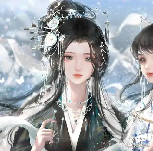 好看的古风闺蜜头像