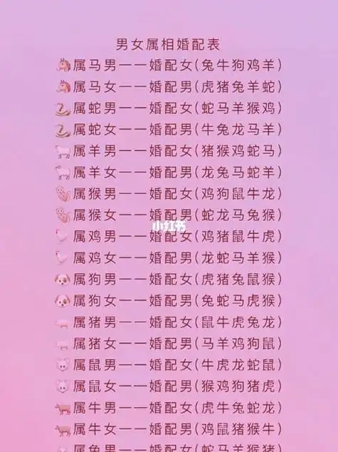 12生肖上等婚配
