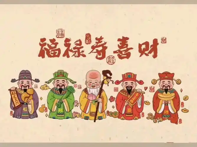 福禄寿喜财