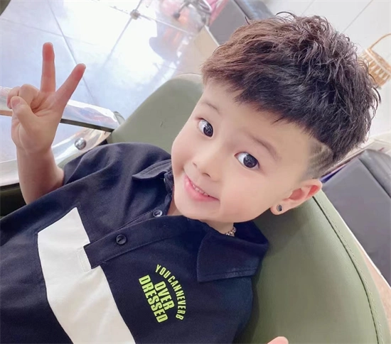 5-11岁儿童发型 清爽个性栗子头_儿童发型 - 美发站