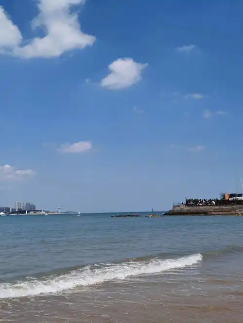 今天的第三海水浴场真的好美