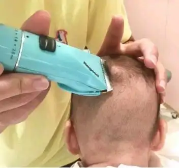 宝宝满月头发型图片婴儿剃胎头发型图片