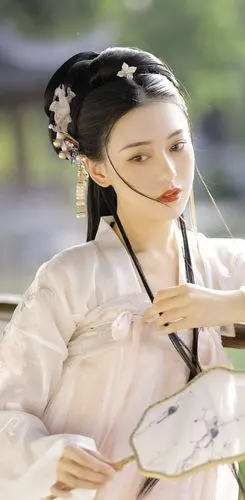 穿汉服绝不能少了发型教你两款巨简单汉服发型手残党也能学会