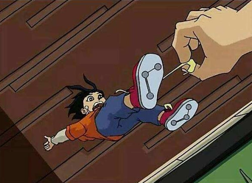 最爆笑的动漫穿帮镜头大叔少了一只脚最后一个笑出了眼泪