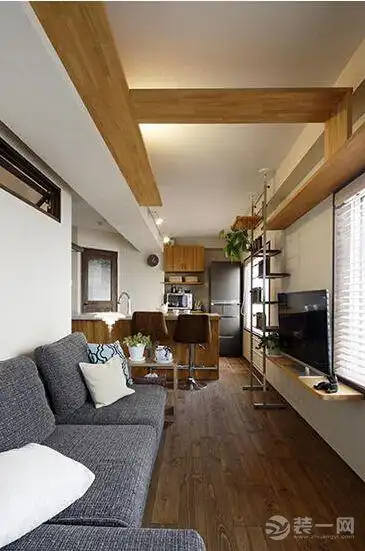 清新又不古老 南山雨果55平米简约风格装修效果图